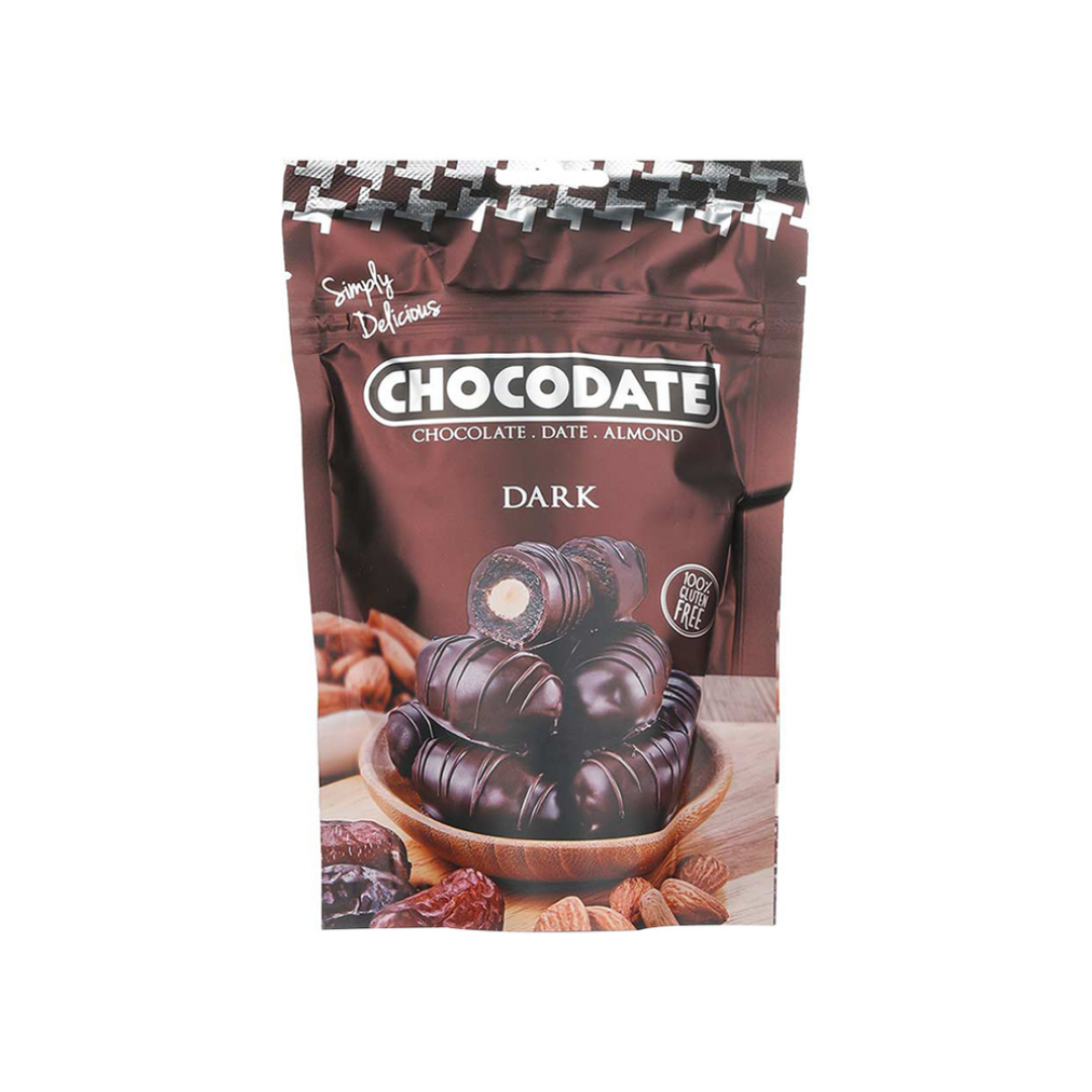 Chocodate Extra Dark Chocolate with Whole Almond