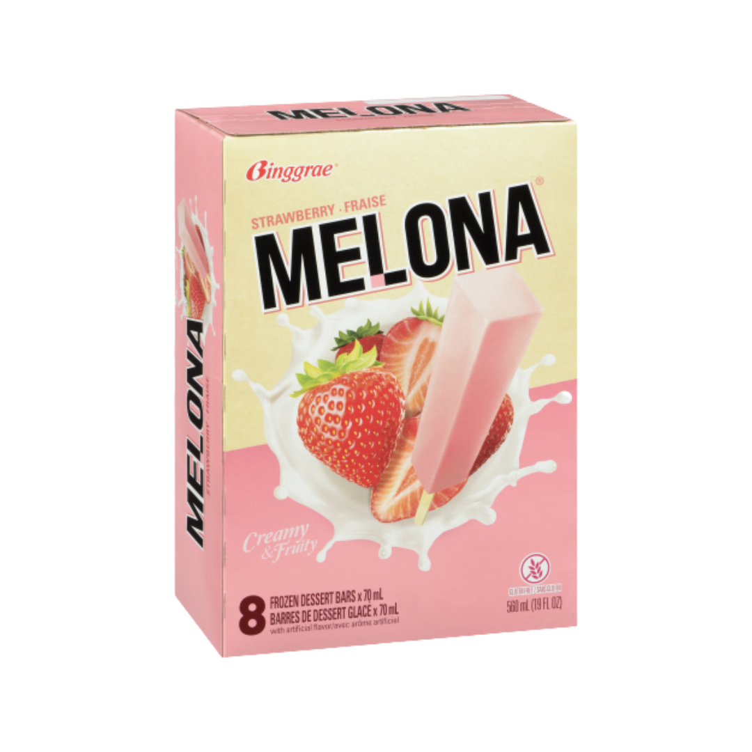 Binggrae Melona Strawberry Flavored Ice Bar