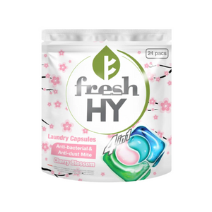 Fresh HY Laundry Anti Bacterial & Anti Dust Mite Capsules Cherry Blossom Flavor