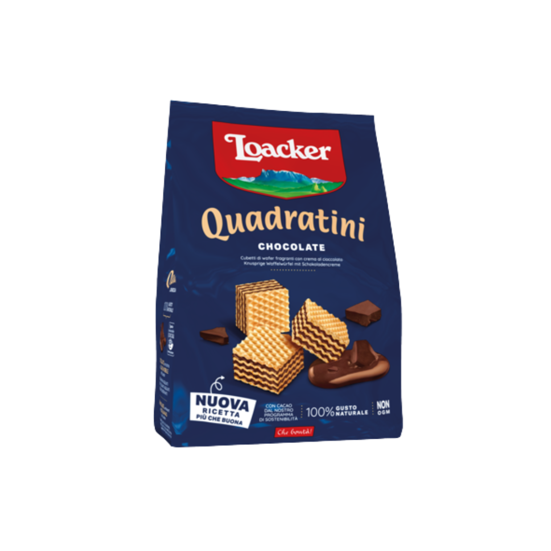 Loacker Quadratini Chocolate Waffers