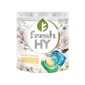 Fresh HY Laundry Anti Bacterial & Anti Dust Mite Capsules Rose Flavor