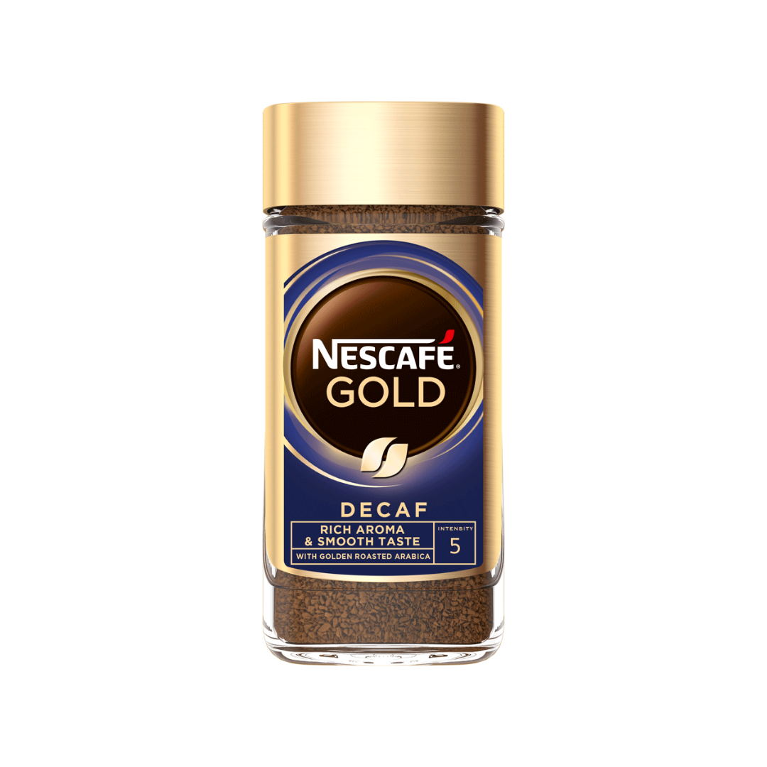 Nescafe Gold Decaf Rich Aroma & Smooth Taste with Intensity 5