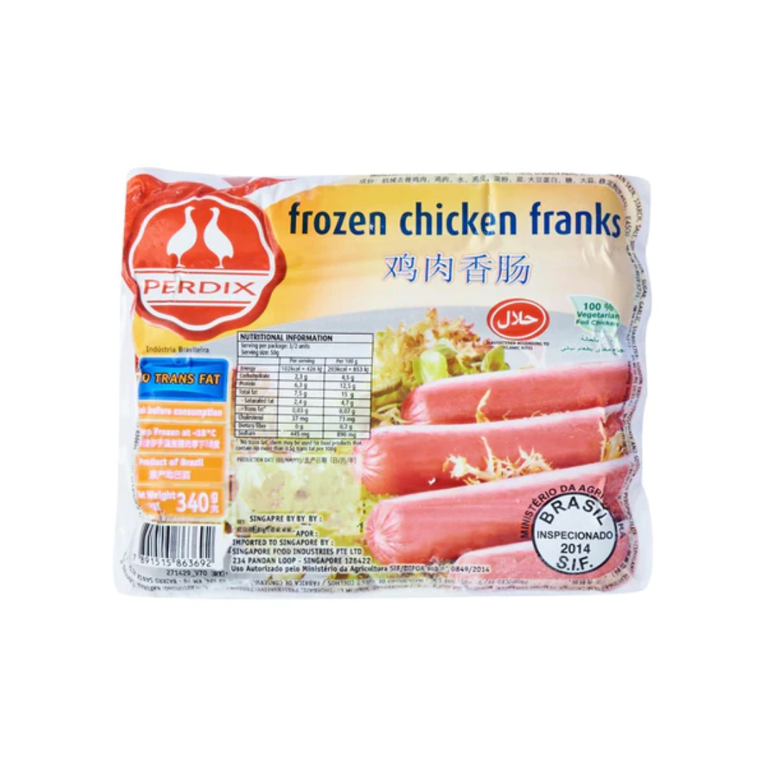 Perdix Frozen Chicken Frank