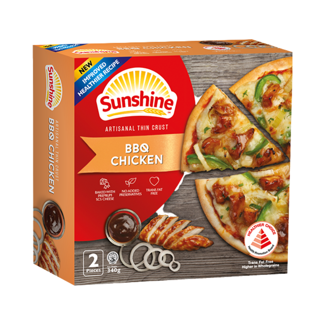 Sunshine BBQ Chicken Pizza