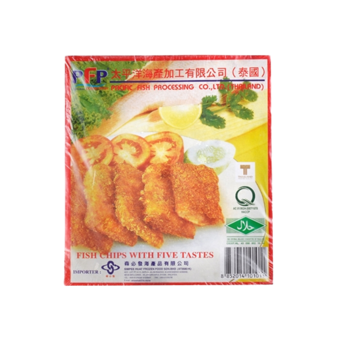 Frozen PFP Fish Chips With Five Tastes