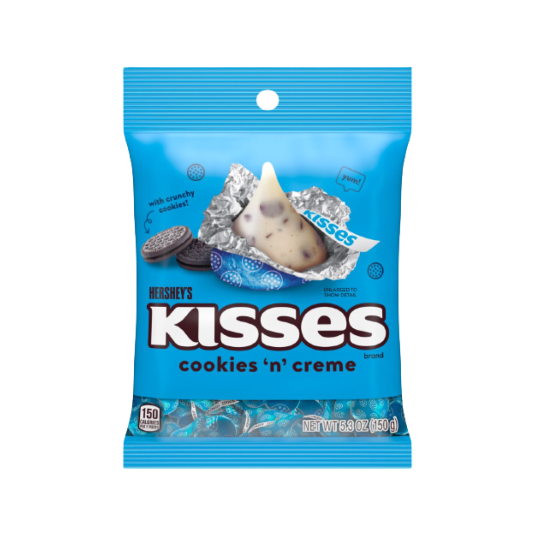 Hershey's Kisses Cookies N Cream Chocolates