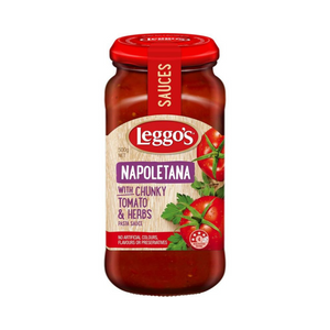 Leggo's Napoletana Pasta Sauce with Chunk Tomato & Herbs
