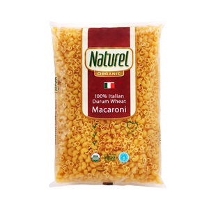 Naturel Organic Macaroni (100% Italian)
