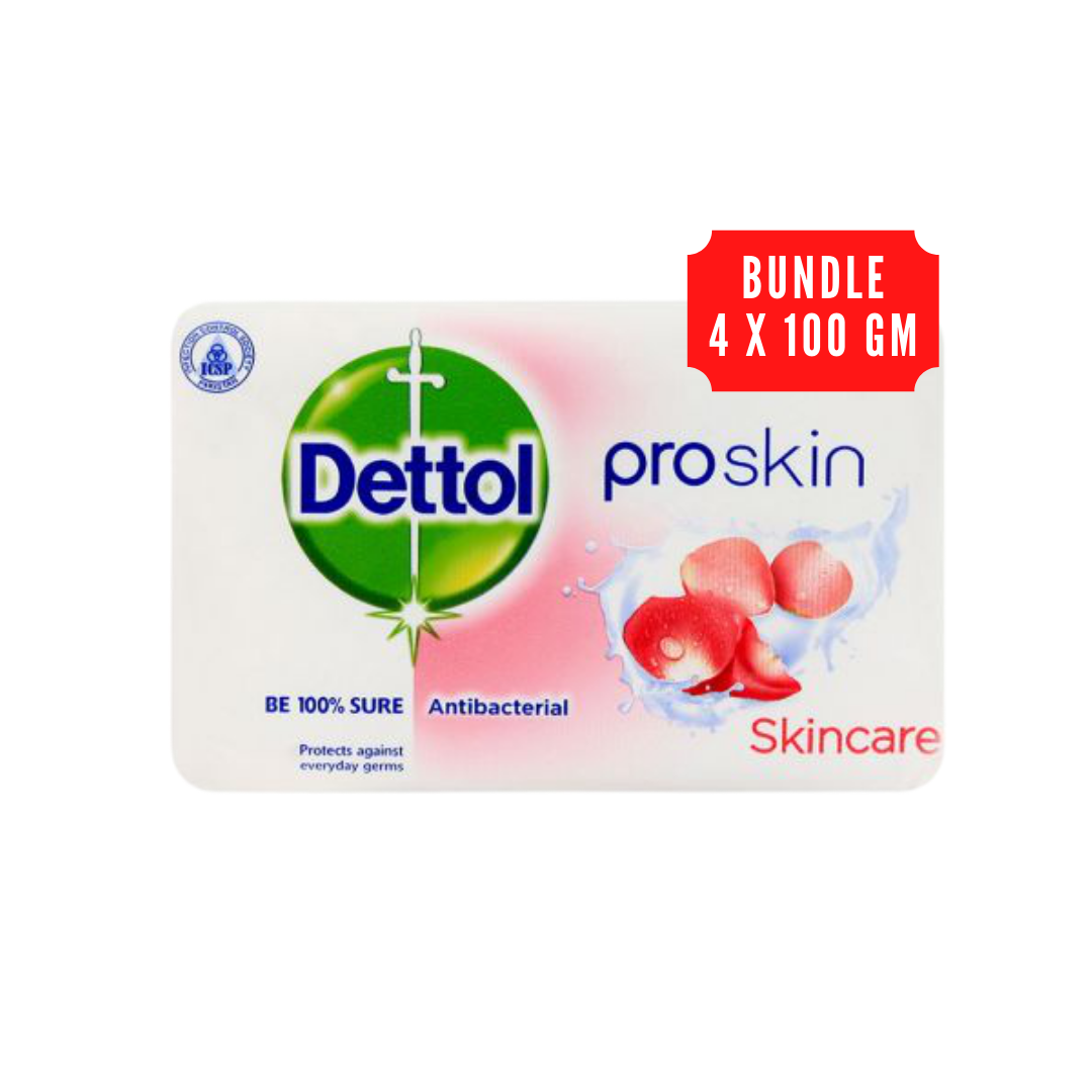 Dettol Anti-bacterial Skincare Bar Soap (Bundle Pack)