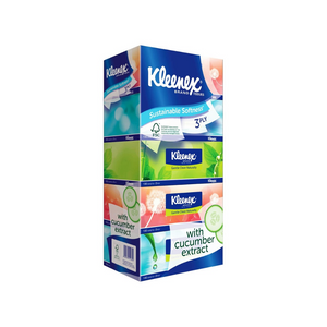 Kleenex Gentle Clean With Cucumber Extract 3 PLY