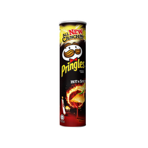 Pringles Hot & Spicy Potato Chips