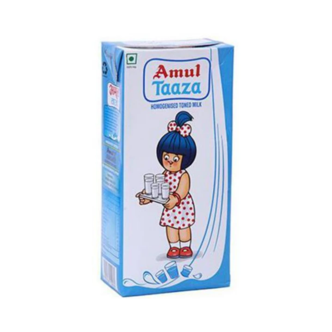Amul Taaza UHT Full Cream Milk - Single