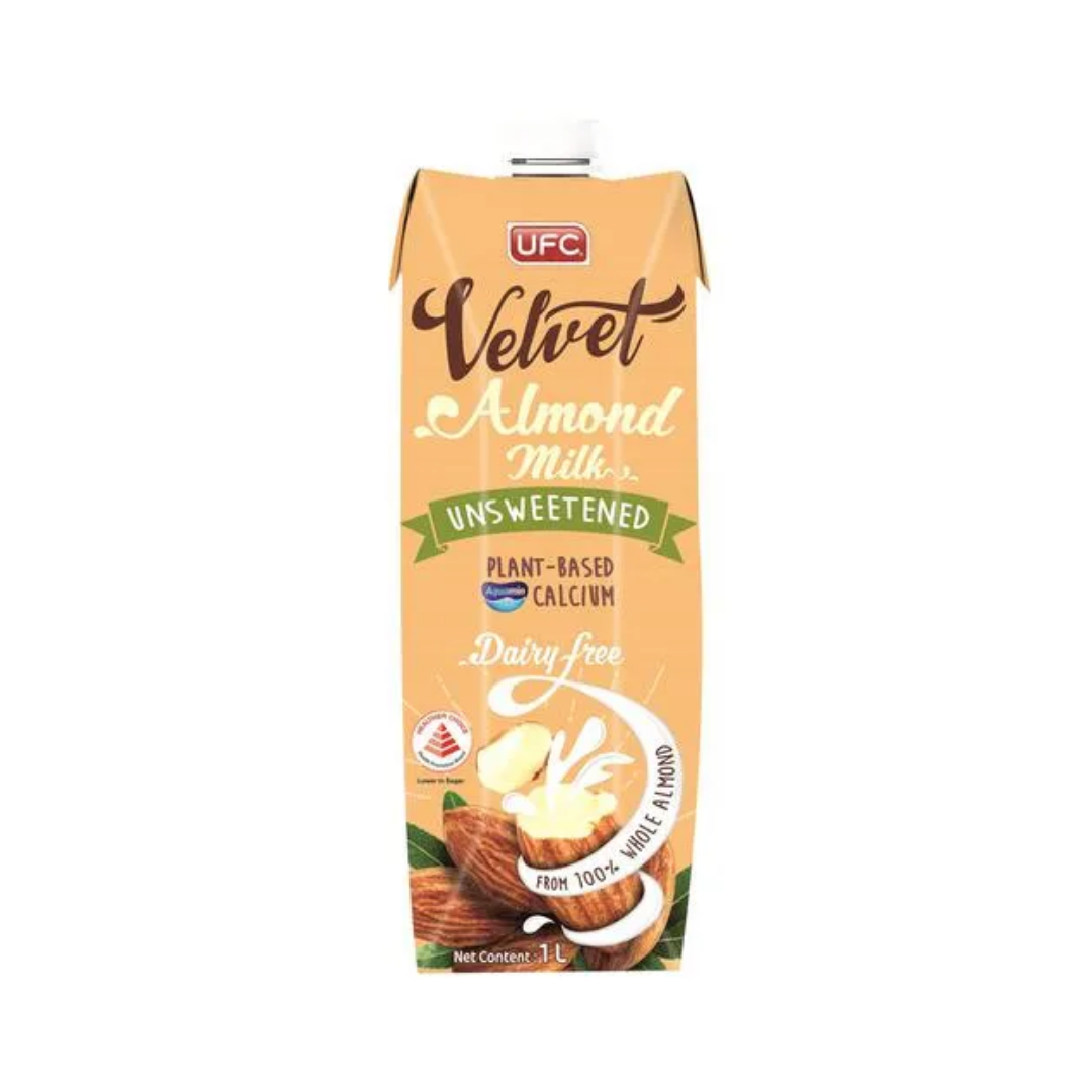 Ufc Velvet Plant Based Dairy Free Unsweetened Almond Milk