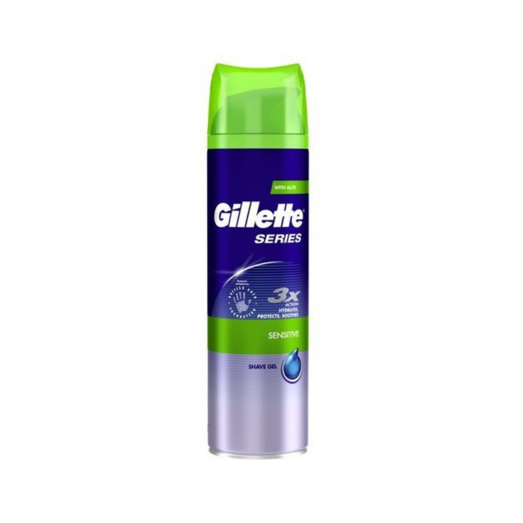 Gillette Shaving GEL Sensitive with Aloe Vera