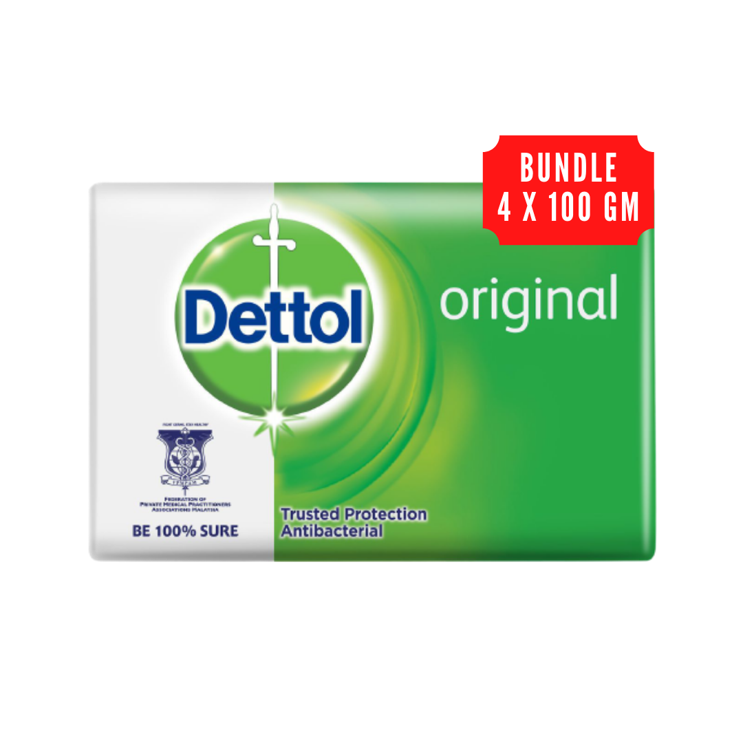 Dettol Anti-bacterial Original Bar Soap (Bundle Pack)