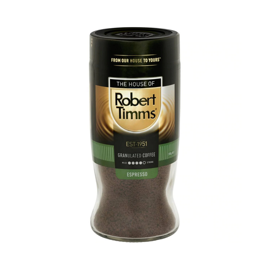 Robert Timms Roasted Granulated Coffee Espresso