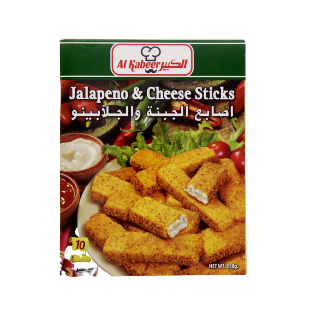 Al Kabeer Frozen Jalapeno & Cheese Sticks