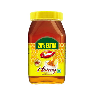 Dabur- Pure Natural Honey (20% Extra)